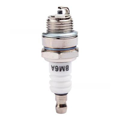 BM6A Vela de Ignição Vela de Incandescência BM6A Substituição para Motor Pequeno para Motosserra de 2 Tempos Cortador de Grama
