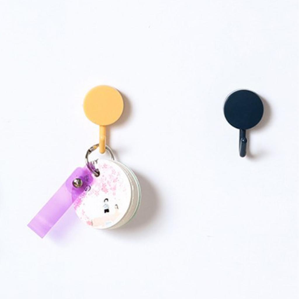 10 szt. Mały haczyk samoprzylepny Mocny samoprzylepny Haczyk do montażu na ścianie bez wiercenia do sypialni, kuchni, pokoju