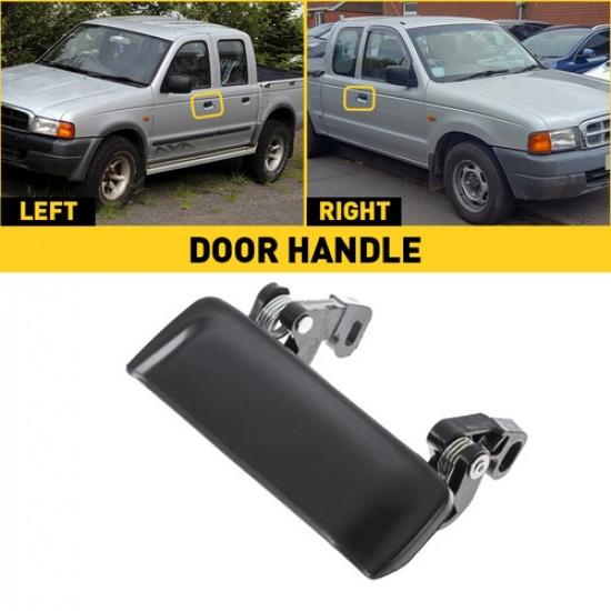 Ford Ranger Textured 04-11 Black Front Left Door 2Pcs Right Handle Set