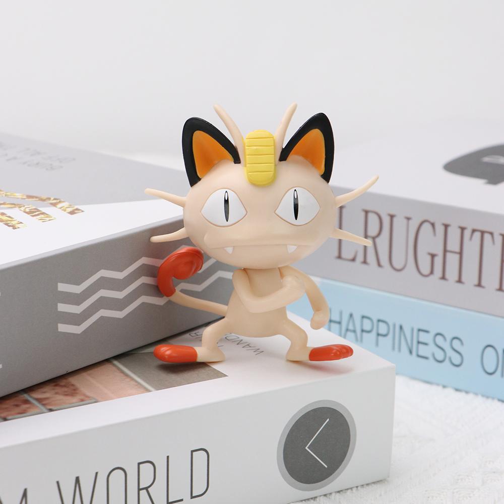 2-3inch Pokemon PVC Action Figure Pikachu Charmander Eevee Figures Dolls Model Anime Collection Ornamental Toy Kid Birthday Gift