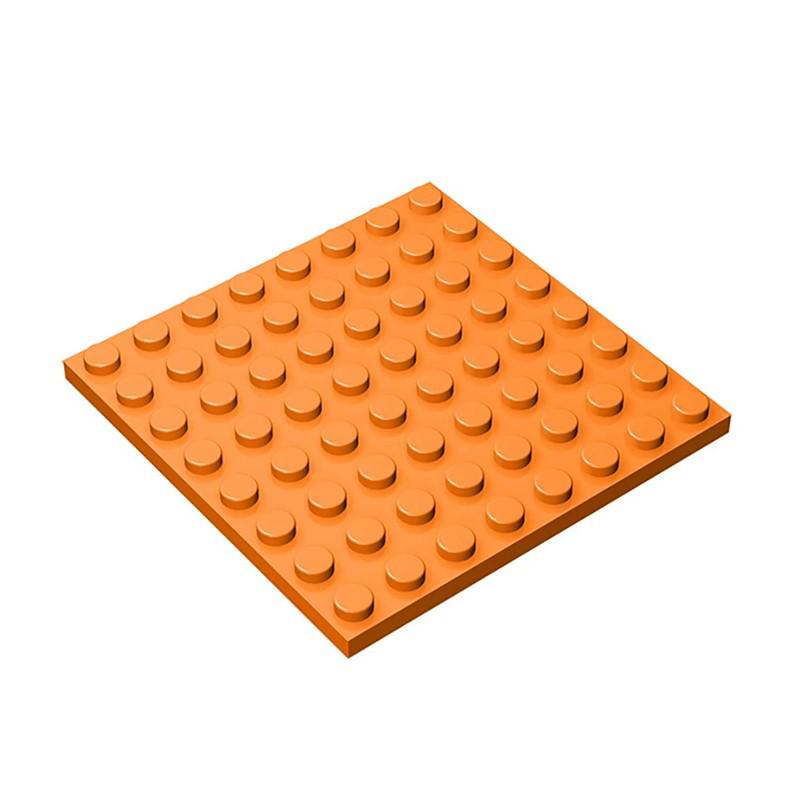 Briques Éducatives à Emboîtement: MOC 41539 Set de Petites Pièces avec Plaque de Base 8x8, Compatible avec les Pièces Détachées Domestiques