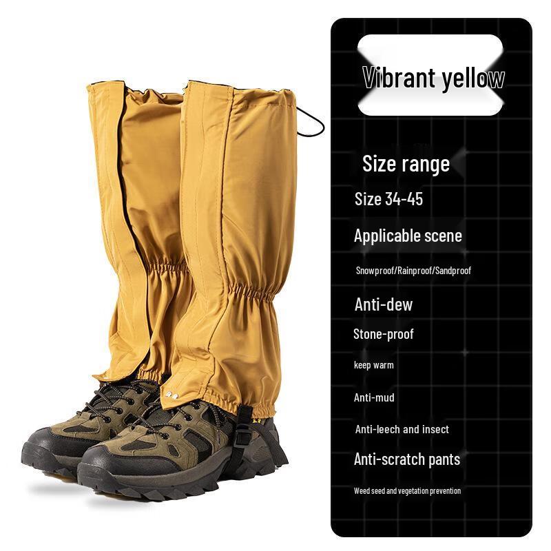 

QINXING Outdoor Hiking and Snow Gaiters