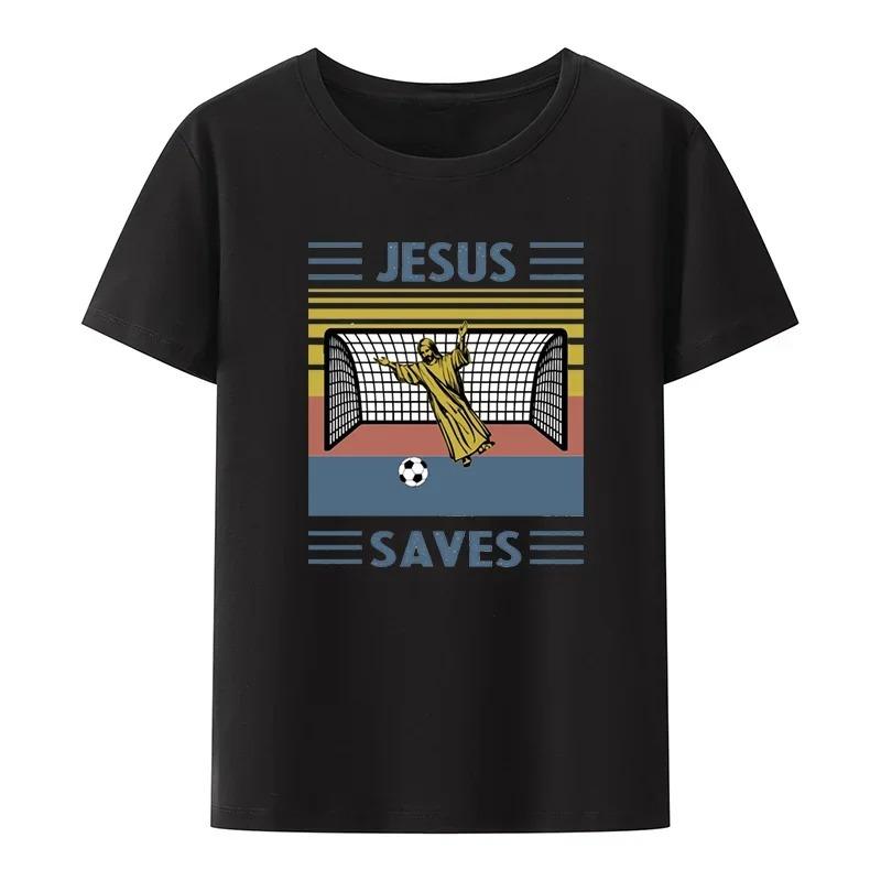 Moshi Jesus Desu Rolig T-shirt Kortärmad Andningsbara T-shirts Casual Toppar Mönster Roupas Överdimensionerade Högkvalitativa Mjuka Lösa