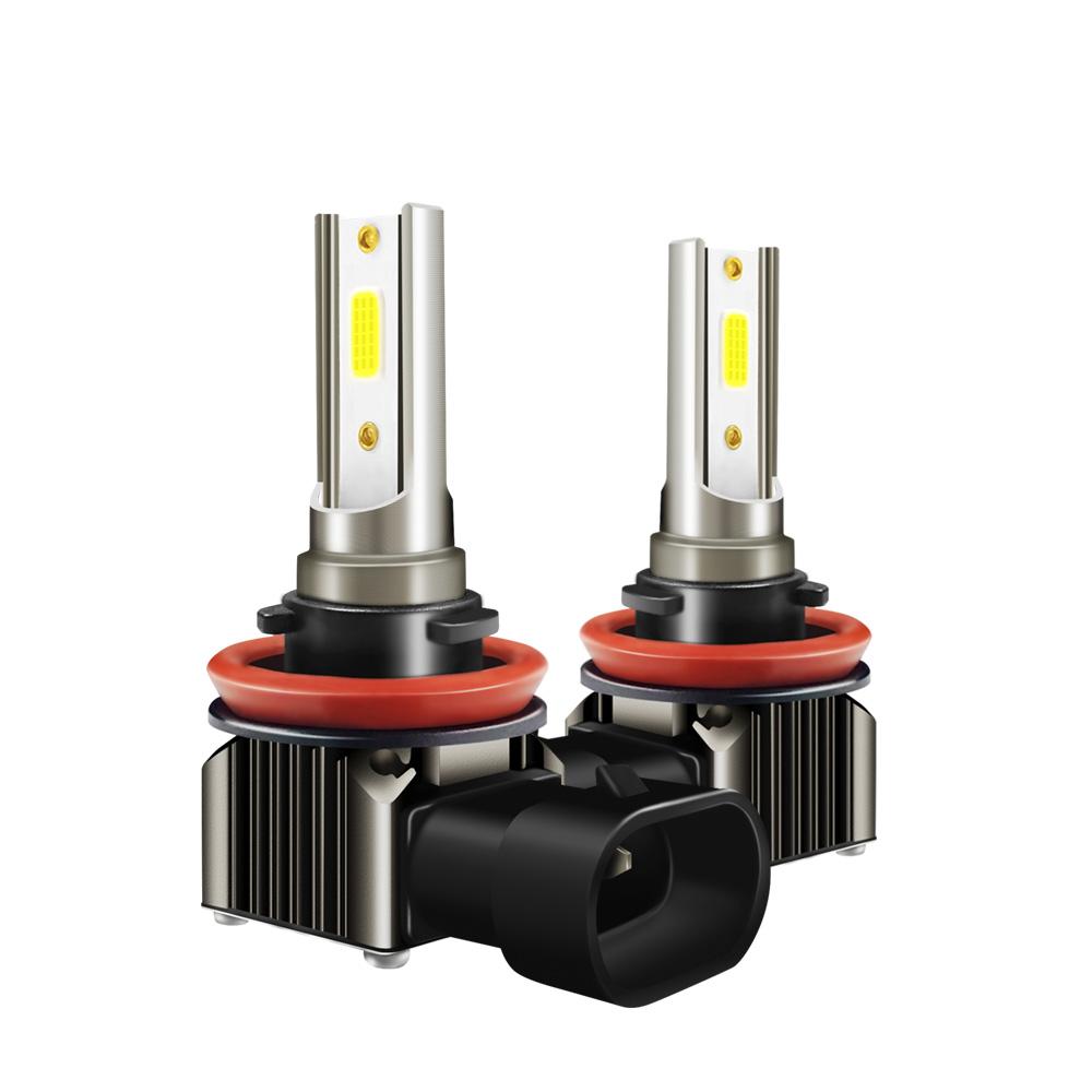 2Pcs Super Bright LED Car Fog Lights 100W H8 H9 H11 Auto Fog Lamps 12V For Acura TSX 2004-2008 2009 2010 2011 2012 2013 2014