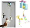 Elektrisches Automatisches Intelligentes Interaktives Katzen-Reizangel-Spielzeug Lustiges Hängendes Tür-Fliegendes-Vogel-Design Haustier-Stressabbau für Katzen