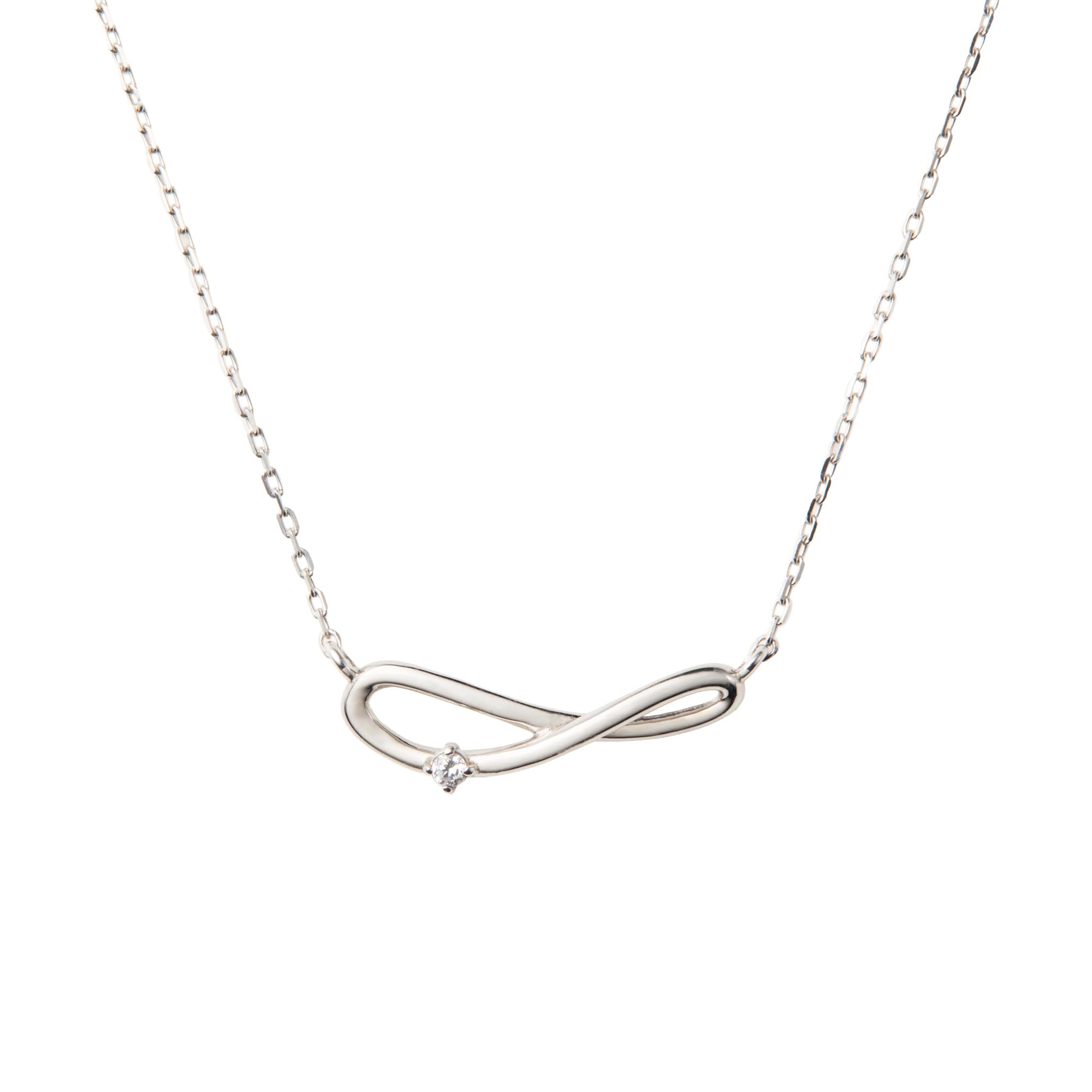 Vendome Silver Cubic Zirconia Necklace GS6N030440CZ [Official] [VA Aoyama]