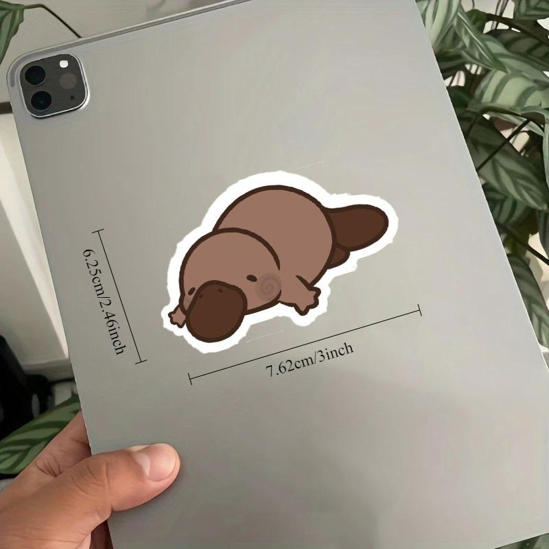 Platypus Sticker | Laptop Stickers Animal Stickers Durable for Laptop, Car, Luggage & More - Perfect for Teens, Adults, Creative Decor & Gifting