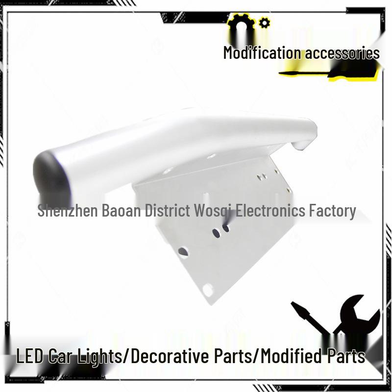 Spot Car Off-Road Vehicle Aluminum Front Bumper Light Bracket for Universal Work/Searchlight Modification.