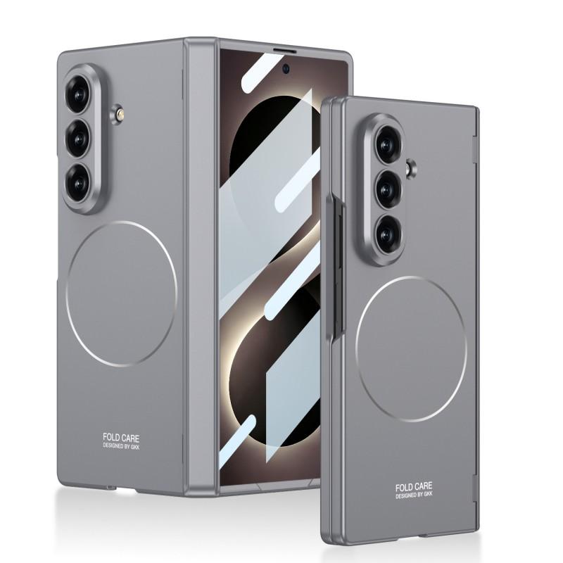 Ultra Thin Magnetic Full Cover Case With Built-in Nickel Ring Galaxy Z Fold 8 Wireless Charging Compatible