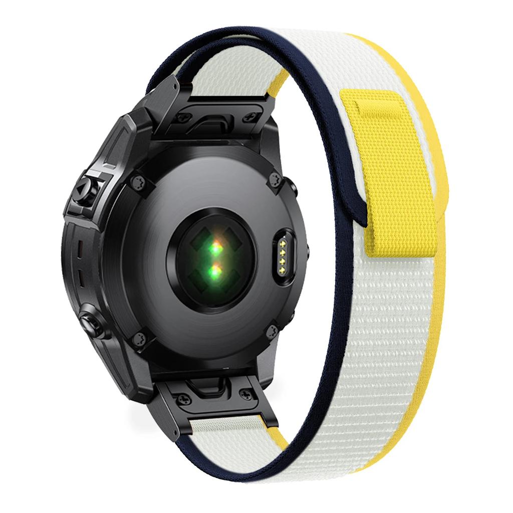 22mm 26mm Nylon Loop Strap for Garmin Fenix 8 51mm 7X 7 Pro Fenix 6X 6 5X 5Plus Tactix 7 High Smartwatch Band Forerunner 965 945