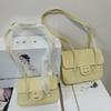Classic French Lambskin Caviar Bead Quilted Chain Crossbody Bag