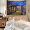 Van Gogh Paintings Printed Large Wall Tapestry Art Science Fiction Room Home Decor Decor Blanket
