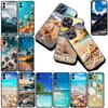 for Samsung Galaxy S20 S22 S21 FE Ultra Plus A07 A17 A15 A16 A25 A57 A37 Phone Case Mountain Sea Wave Beach Travel landscape