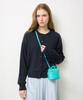 New Looky Cross Mini Leather Bag _Aqua