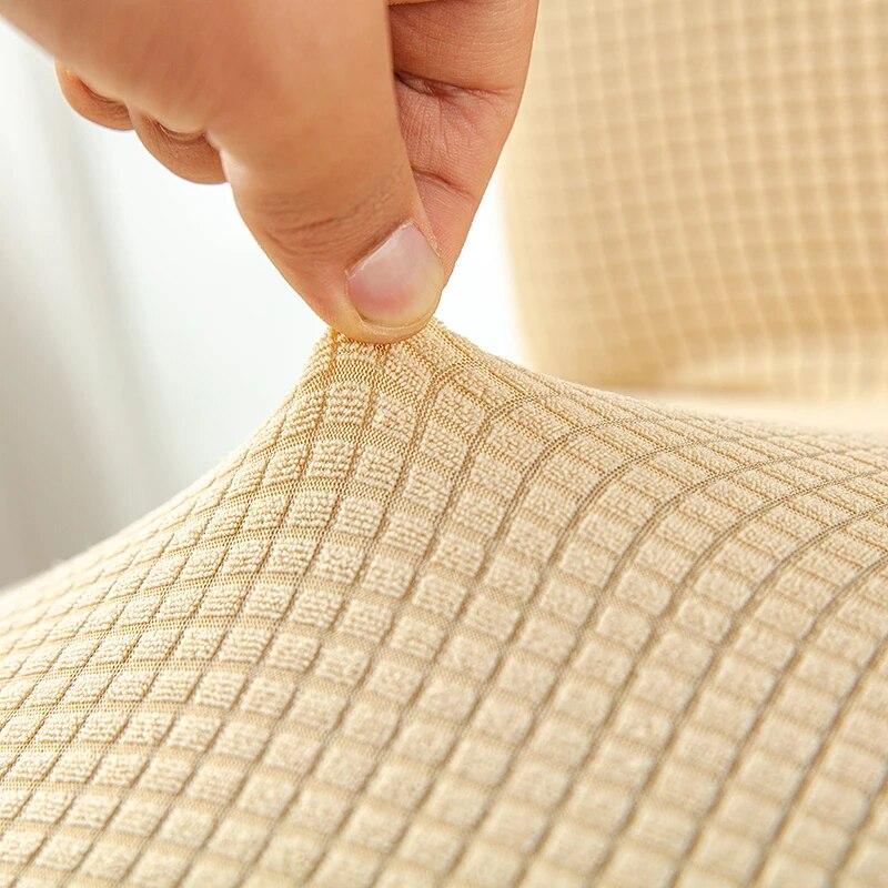 Huse elastice impermeabile pentru perne de canapea, Protecții slipcover pentru scaun, canapea de colț 1/2/3/4 locuri, din țesătură jacquard