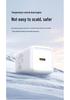 PISEN 45W USB-C Fast Charger for Apple 17 Pro Max, 110V Adapter and Cable Included