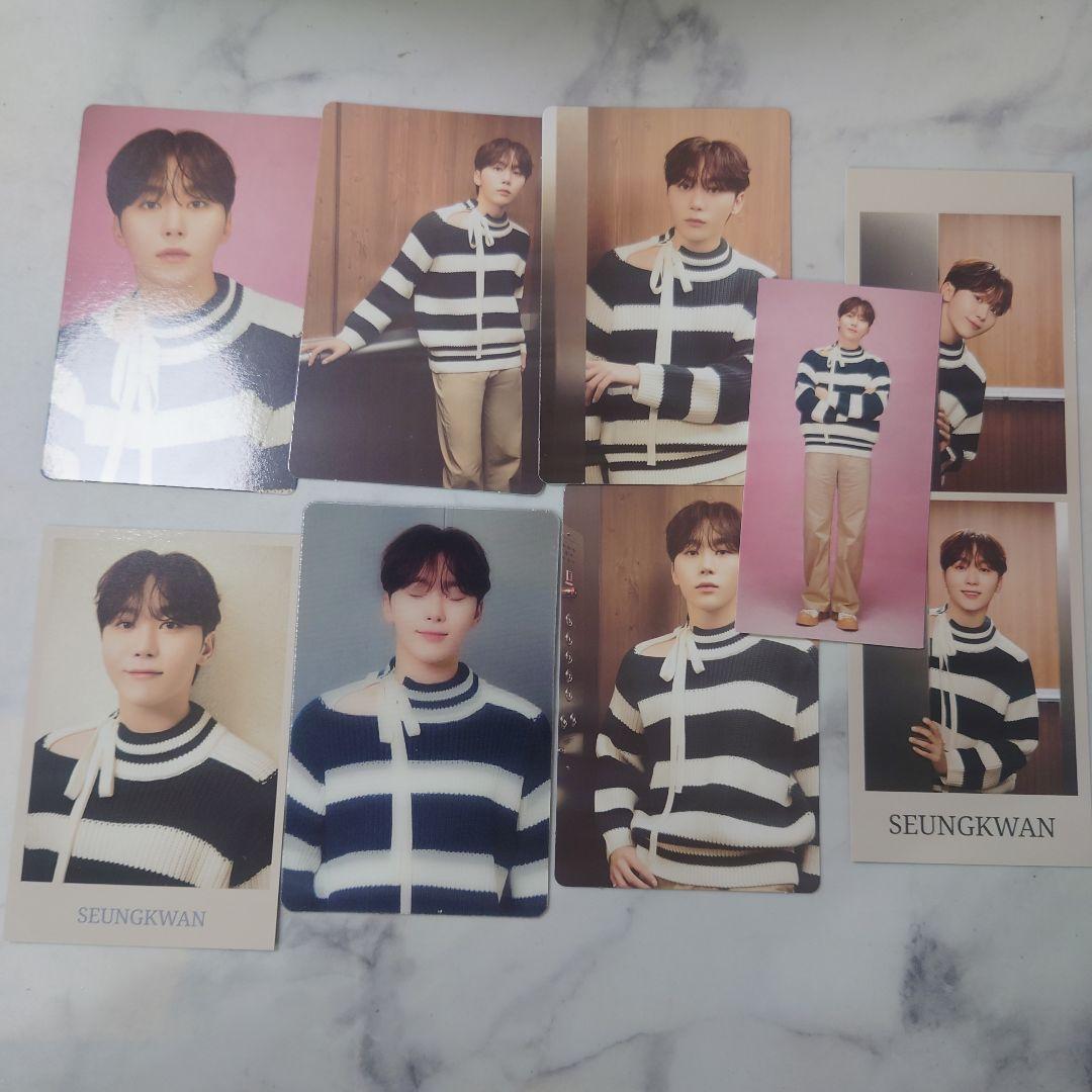 

[Б/У] Seungkwan Carat Land Trading Card Lenticular 2 Cut Photo Sebuchi