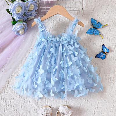 Mädchen Latzkleid Kinder Prinzessinnenkleid