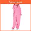 Cuter Cartoon Kirby Animal Jumpsuit Pajamas For Halloween Themed Party Up Dress