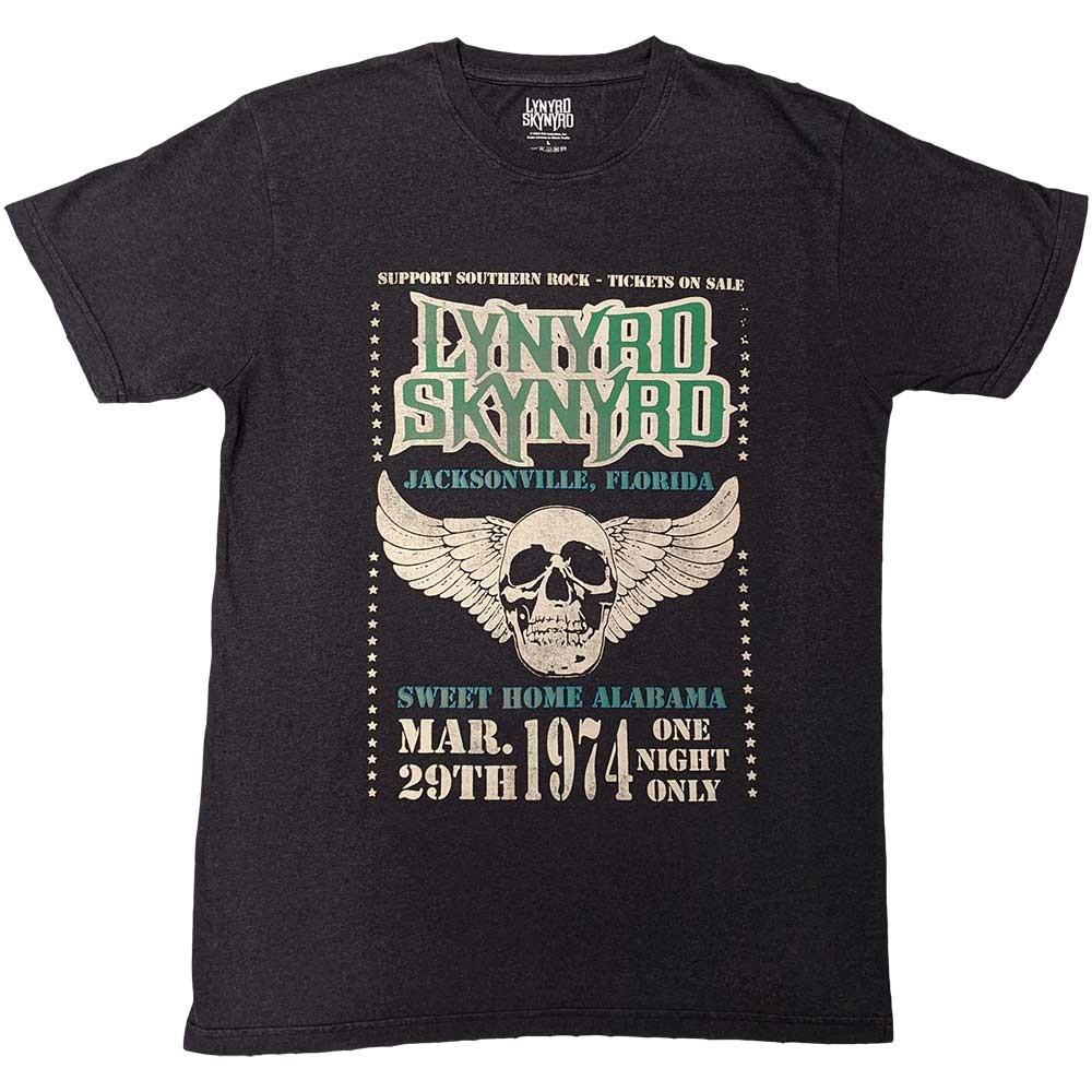 Футболка Lynyrd Skynyrd: Крылатый Череп ОФИЦИАЛЬНЫЙ НОВЫЙ S