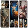 Deer Lichee Pattern Phone Case for Samsung Galaxy S26 S25 S24 S23 S22 S20 S21 FE Ultra S25 Edge Plus 5G Soft TPU Cover Funda Bag