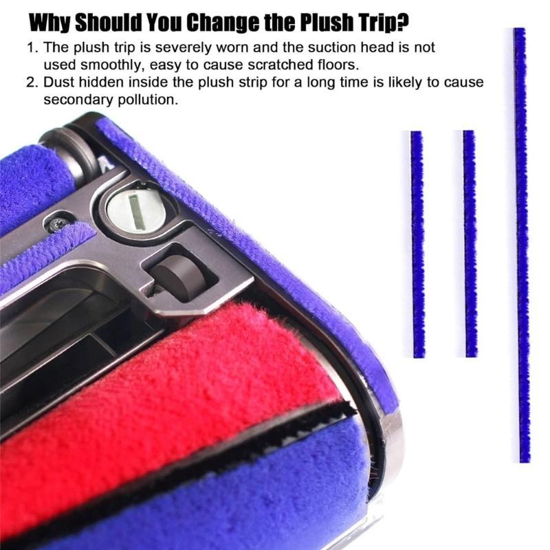 

Vacuum Cleaner Soft Bristle Attachment Efficient Dust Removal Soft Roller Strips China Mainland