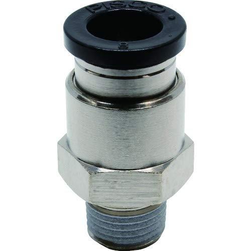 PISCO Tube Fitting Straight 8mm Outer Diameter R1/8 Thread PC8-01