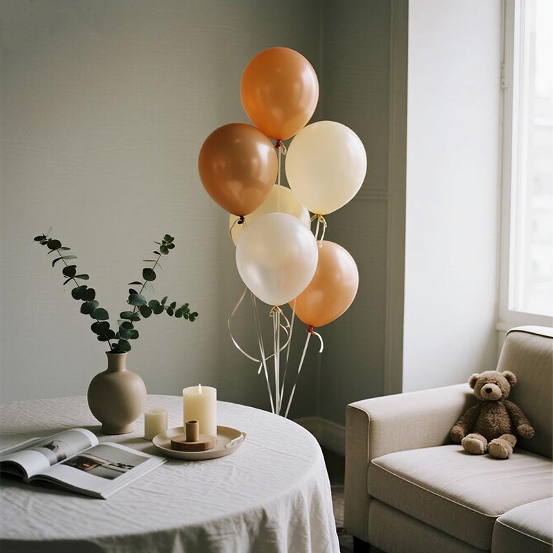 Retro Twilight 10-Inch Morandi Latex Balloons (180g) for Photography & Festival Decoration