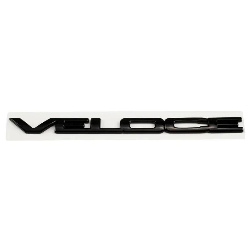 QSGJL1 ABS Car Rear Trunk Badge Sticker for Alfa Romeo GIULIA STELVIO Veloce Ti Logo 147 156 159 SPORT Side Decal Letter Emblem