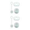 6/12Pcs Accessories for Stanley Cup 1.0 2.0 40oz/ 30oz Tumbler Silicone Spill Proof Stopper Set Straw Cap Leak Stopper
