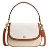 Legacy 26 Color Block Logo Leather Shoulder Crossbody Handbag Medium Women Handbag Ivory CU100-B4RHR