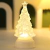 Luminous Santa Claus Snowman Party Supplies Desktop Ornaments Small Night Lamp Cross-border Christmas Decorations, Candle Lights