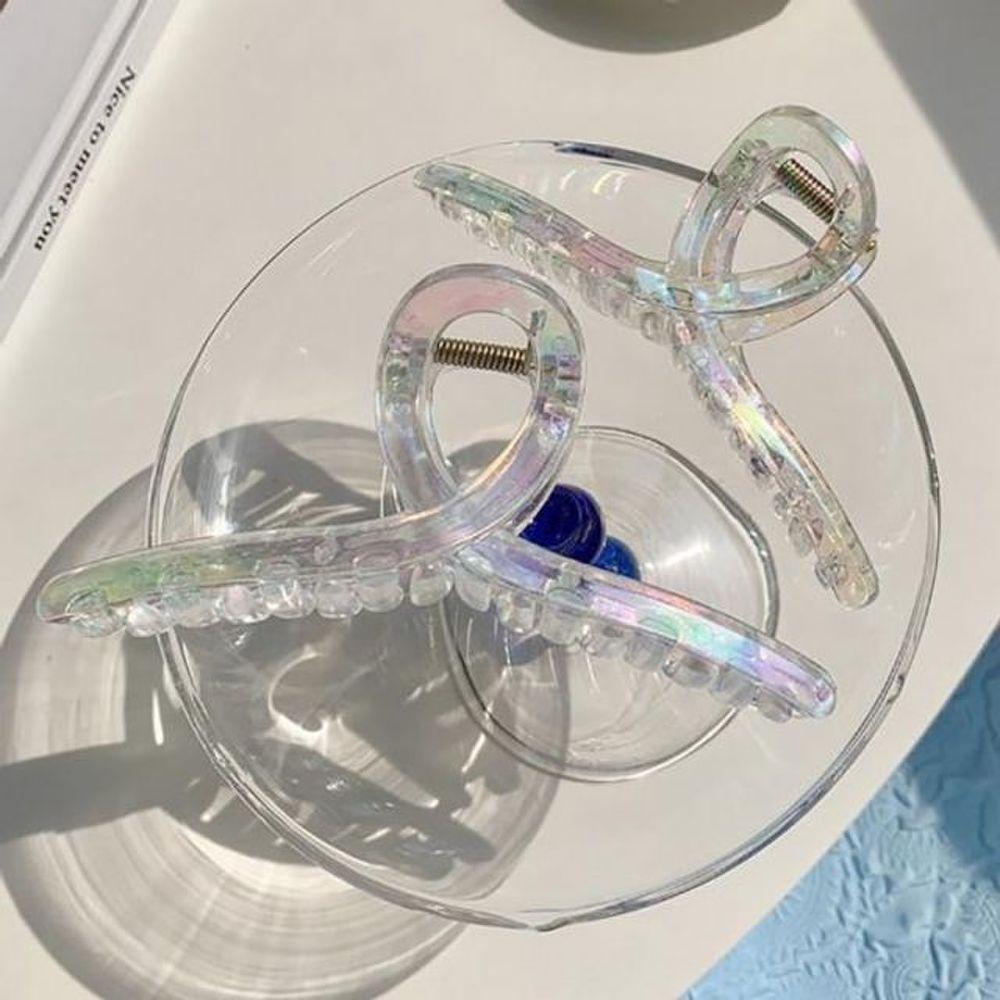

Transparent Twist Hair Clip small size