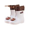 Cartoon Kids' Waterproof Non-slip Rain Boots with Drawstring