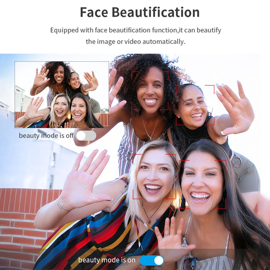 1080P Full HD 16X Digital Zoom Recording Video Camera Portable Camcorder with 3.0 Inch Rotatable LCD Screen Remote