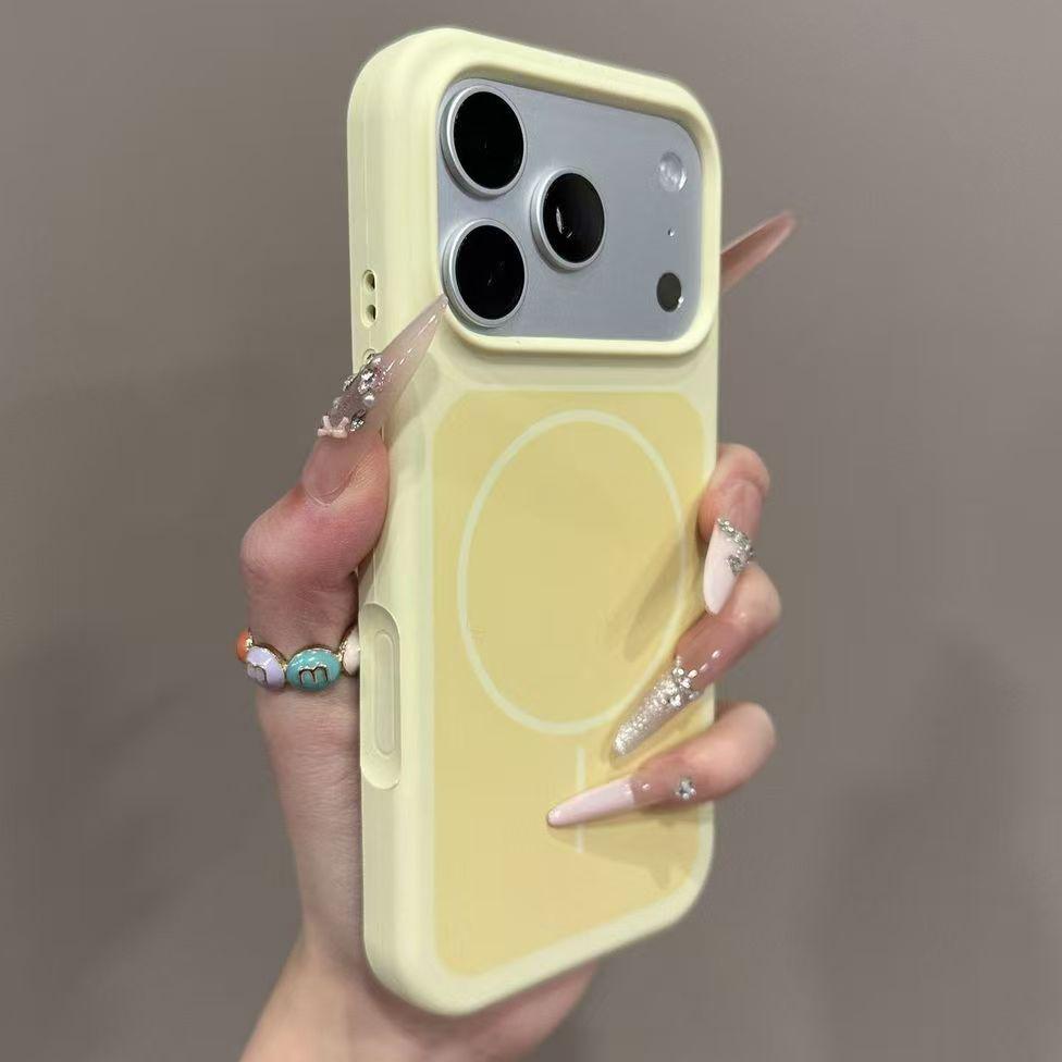 For iPhone 17Pro Max Case  Silicone Magnetic Phone Case For iPhone 17 Pro Max 17Pro For Magsafe Wireless Charging Cover