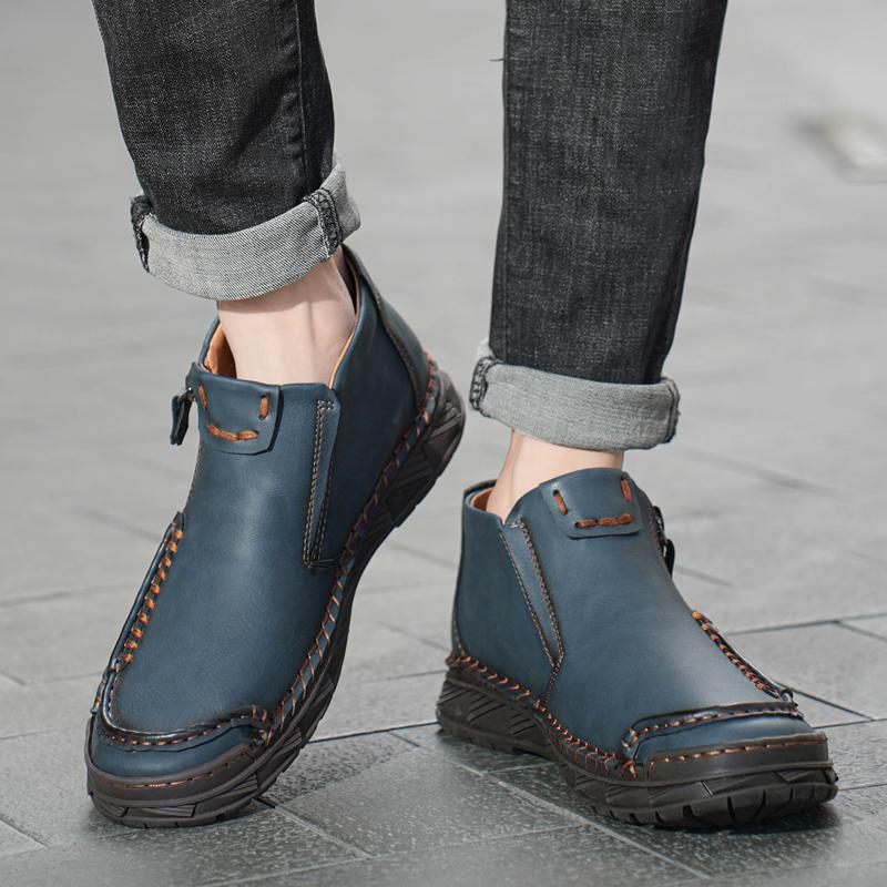 Мужская повседневная обувь средней высоты Мужская обувь большого размера для активного — фото 5