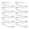10Pcs Adjustable Extension Strap Belts Bow Tie Straps DIY Accessories with Clips for Boys and Men Suitable for All Types