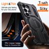 The new mobile phone case is suitable for Samsung S26Ultra anti-drop S25 magnetic belt bracket A57 armor protective case.