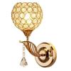 Round Shape Wall Lamp Crystal Light Fixture Energy-Saving Wall Sconces  Hallway