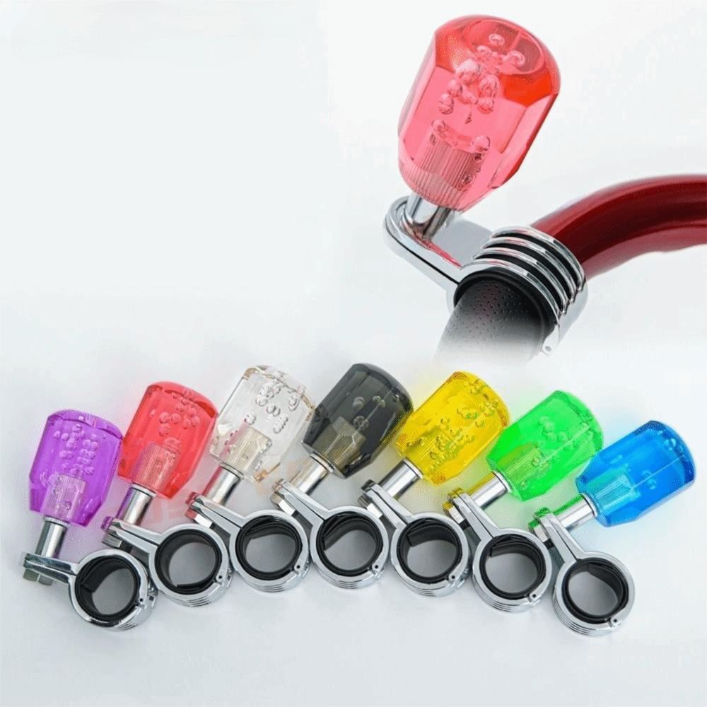 Acrylic Crystal Material Steering Wheel Spinner Knob Acrylic Crystal Knob Vehicle Use