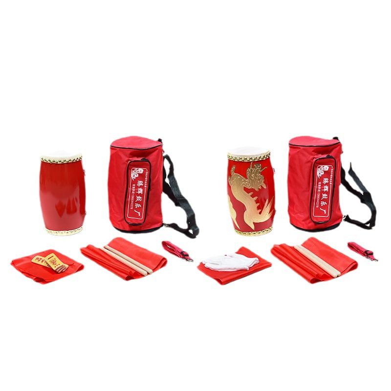 Toboșă de talie din piele de vacă pentru toate vârstele: Instrument de Dans și Percuție pentru Adulți, Copii Mici și Vârstnici