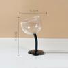 Glass Cup Vintage Lovely Flower Coffee Cups Crystal Glasses Cocktail Wine Champagne Water Glass Mug Drinking Wave Vases High Fee