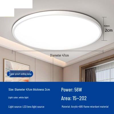 Liangtu Ultra-Thin Round LED Ceiling Light