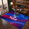 Tappeto in Velluto di Cristallo con Stampa del Crystal Palace Football, Comodo Assorbente d'Acqua Antiscivolo Tappeto per Pavimenti Interni