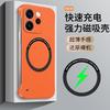 Applicable to OPPO Reno15Pro borderless magnetic mobile phone case Reno14 matte anti-drop Reno13 protective case
