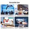 Type-C to HD Adapter with Charging Port 2 in 1 Screen Mirroring Audio Video Sync Converter for TV Monitor Projector