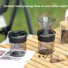 Hand-Brew Three-In-One Coffee Pot With Scale Food-Grade Thick Material Coffee Cup Travel Camping Coffee Storage Cup