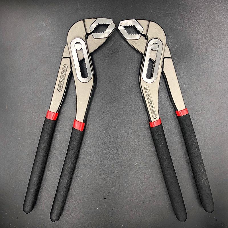 1Pcs Quick Release Water Pipe Pliers 8/10/12 Inch Multifunctional Adhesive Pump Pliers Industrial Grade Electrician Tool
