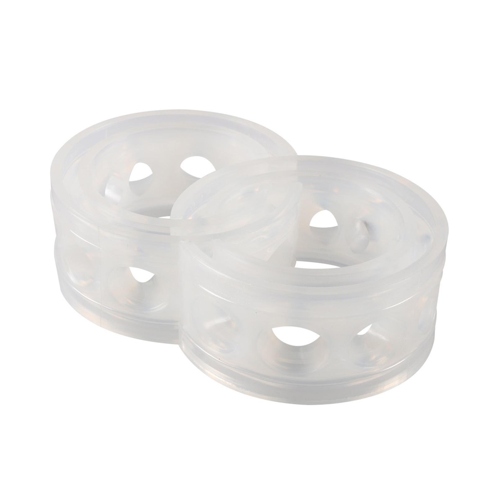 

Absorbers Spring Bumper, Pack of 2 Universal White Car Shock Absorbers ToolHolder, Spring Compressors, Rubber Buffer 27mm